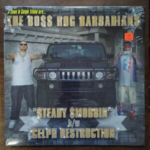 The Boss Hog Barbarians - Steady Smobbin' / Celph Destruction - HC-3001 - Vinyl